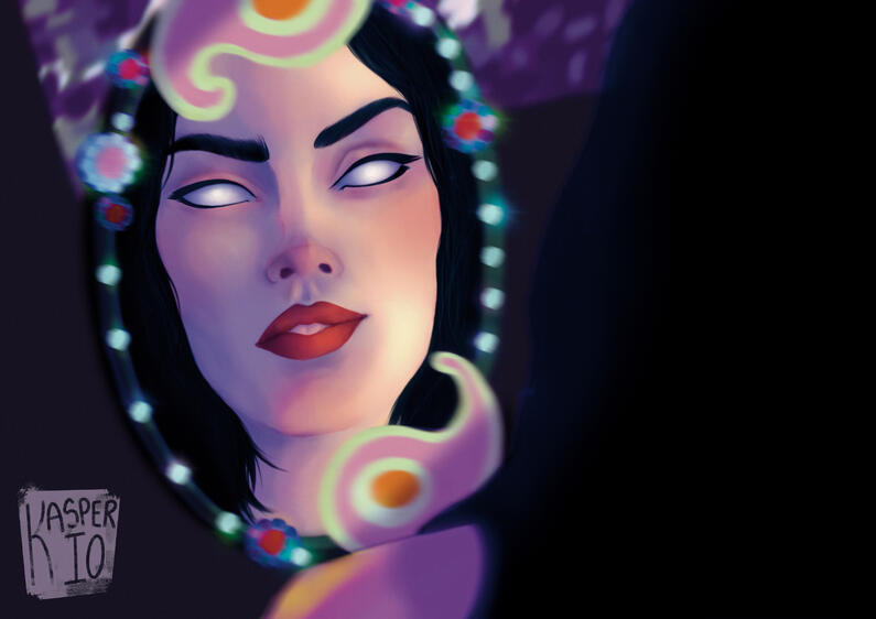 hell is a teenage girl - fanart